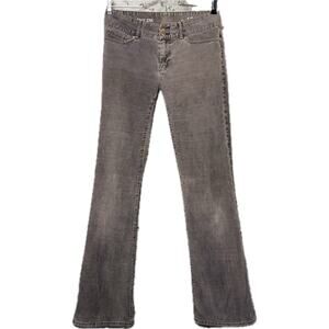 2010 Gap Perfect Boot 30x32 Straight Flare Leg Corduroy Pants Womens Stretch Y2K